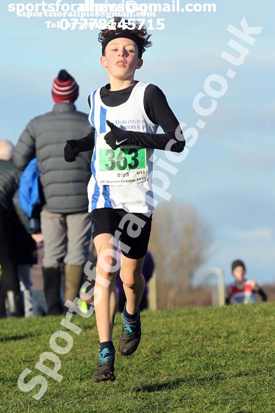 Boys under-13s Sherman Cup, 2020 Sherman Cup/Davison Shield, Temple Park, South Shields.  Photo: David T. Hewitson/Sports for All Pics